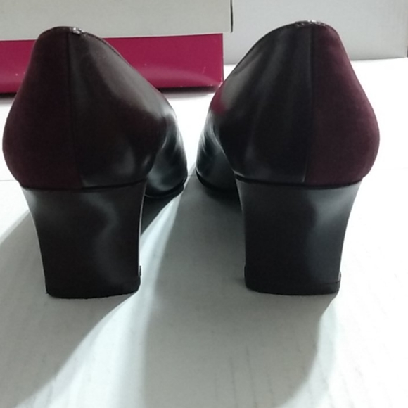 Ladies Villagers Burgundy Shoes Size 8 Make An Offer - Picture 9 of 12